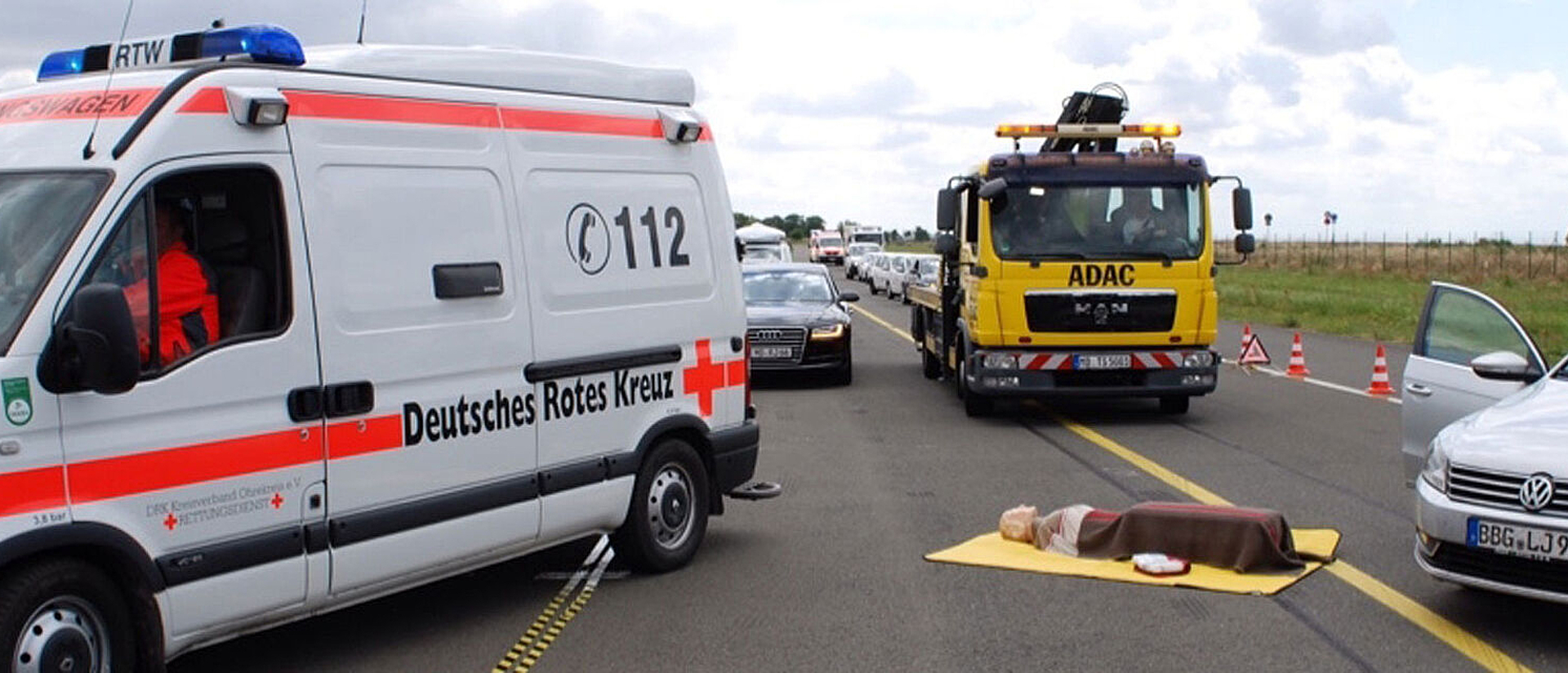 DRK Verkehrsunfall