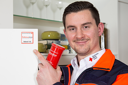 DRK Rotkreuzdose Pressefoto