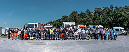Gruppenfoto DRK-Bereitschaft